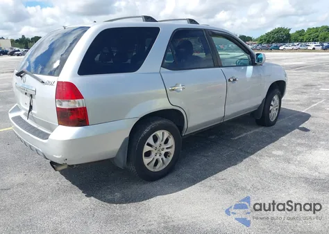 2003 Acura Mdx z USA, uszkodzony, nr VIN 2HNYD18693H501484